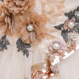 Nouvelle robe de soirée pour fille de 3 à 9 ans, style fleur à paillettes, robe de mariage pour enfants, L5148 - Product Image 5