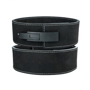 10MM Thick 4 Inches Powerlifting Belt Safety Fitness Product for Men & Women with Free Strap Buckle Closure for Deadlifts Squats - Product Image 1
