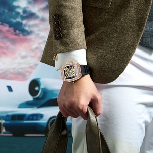 Original Onola 6829 Luxury <b>Automatic</b> Jam Tangan Pria <b>Skeleton</b> Mechanical Wristwatches - Product Image 6