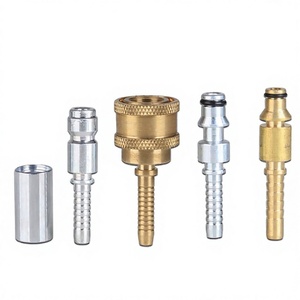 Conector rápido para manguera de alta presión, cierre a presión de aleación de aluminio de 6mm para máquina de lavado de coches, pulverizador de agua para tubería de PVC - Product Image 4