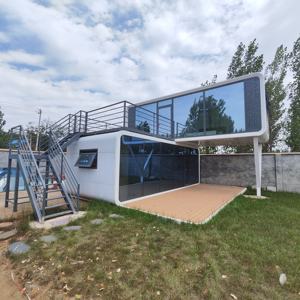Lussuosa Casetta Prefabbricata Modulare Apple Pod, Cabina Abitativa Mobile, Camera per Ospiti, Modulo Portatile per <span class=keywords><strong>Giardino</strong></span> - Product Image 2