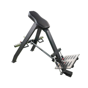 Appareil de <span class=keywords><strong>musculation</strong></span> à domicile pour exercices dorsaux, machine à ramer avec support de poitrine réglable, barre en T pour ramer - Product Image 2