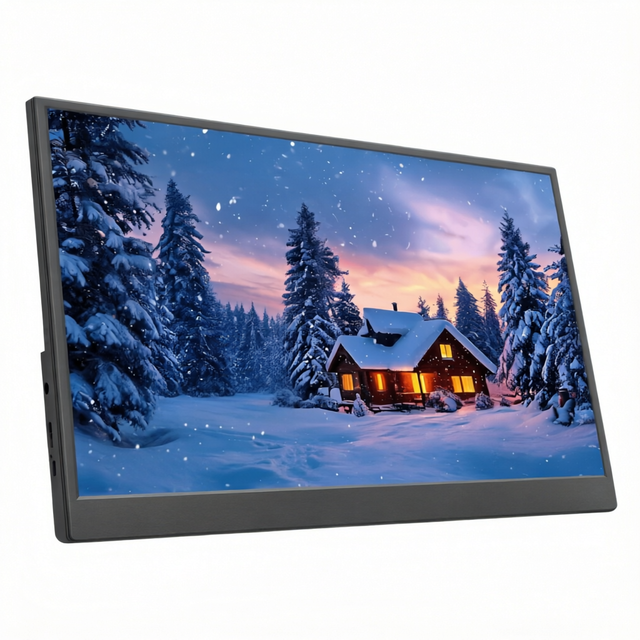 Hot Sale 15.6 Inch Portable USB-C Mini LED TN Panel LCD Monitor 1080P with 72% SRGB Built-in Speaker for Laptop/PS5/Gaming