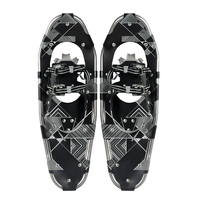 Raquettes à neige ultra-légères Talent S001 pour l'hiver, la randonnée en montagne, en alliage d'aluminium, avec crampons robustes pour la randonnée