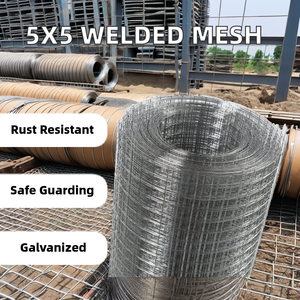 Rollo de Malla de Alambre Soldada Galvanizada de Calibre 16 y 14 para Piso de Jaula de Conejos, para Jaulas de Animales - Product Image 4