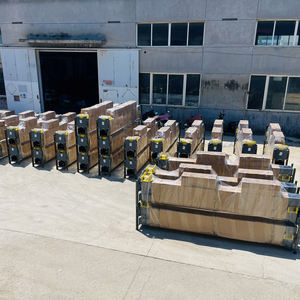 Elevador hidráulico de doble cilindro ultrafino con certificación CE, elevador de tijera de capacidad de 3500kg/4000kg con vehículos terrestres - Product Image 4