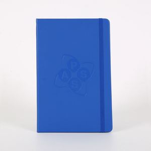 Black PU Leather Thread Sewing Hardcover Notebook A4/<b>A5</b>/A6 Personalized Logo Journal Fast Shipping Office Gift - Product Image 2