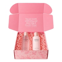 Boîte cadeau en carton recyclé pour flacon de lotion, boîte en carton ondulé pour cosmétiques, boîtes d'expédition en kraft pour sous-vêtements, vêtements, cadeaux