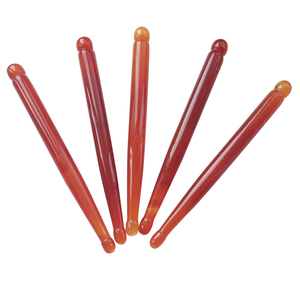 Palillo de masaje de acupuntura gua sha <span class=keywords><strong>manual</strong></span> antienvejecimiento de jade de ágata roja natural de alta calidad para masaje corporal - Product Image 5