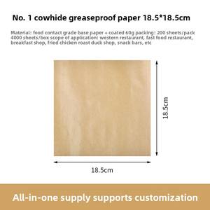 Rollo <span class=keywords><strong>de</strong></span> pollo desechable JIA SHI TONG, papel Kraft para hamburguesas, revestimiento <span class=keywords><strong>de</strong></span> PE, papel para hornear resistente a las grasas, alimentos <span class=keywords><strong>de</strong></span> primera calidad - Product Image 5