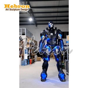 Vente directe - Costume d'Halloween pour adultes - Cosplay - Transformation en robot - Costume de robot LED portable - Product Image 3