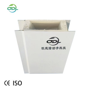 Panneau sandwich de toit et de mur isolé par silicalite certifié GMP de haute qualité pour salle blanche - Product Image 6