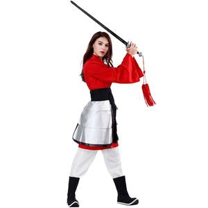 Disfraz de Cosplay de Película de Estilo Chino, Disfraz de Mujer Héroe Mulan para Niñas - Product Image 4