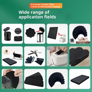 Filtre en <span class=keywords><strong>coton</strong></span> à charbon actif pour cabine <span class=keywords><strong>de</strong></span> peinture, traitement des <span class=keywords><strong>gaz</strong></span> d'échappement, désodorisation des animaux domestiques, filtre à air pour poubelle - Product Image 5