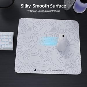 Alfombrilla de ratón para juegos ATTACK SHARK CM05 de vidrio - Vidrio templado 9H con nanotextura <span class=keywords><strong>XL</strong></span> 500x450mm Alfombrilla de ratón profesional para eSports para FPS - Product Image 3