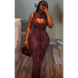새로운 패션 여성 유명인사 이브닝 나이트 클럽 바디콘 섹시 생일 파티 칵테일 드레스 - Product Image 1