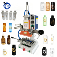 Machine de marquage à chaud pneumatique SGW pour bouteilles cosmétiques, gobelets en plastique et flacons d'huiles essentielles