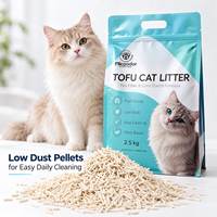 Litière pour chat Micoodor au thé vert et au tofu, faible teneur en poussière, agglomération rapide, jetable aux toilettes, naturelle, 10 kg, marque privée, fournitures pour animaux de compagnie