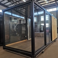 Australie Nouvelle-Zélande DIY Usine approvisionnement direct cabine de luxe maisons boisé portable chine préfabriqué kit ensemble modulaire cabines maisons