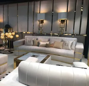 Esion Casa new living room fabric sofa set furniture italian design modern High End Contemporary Velvet Sofa