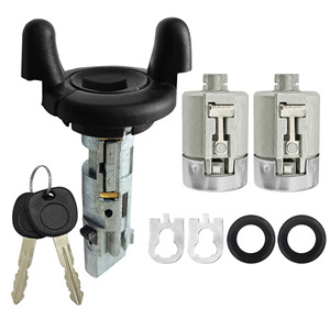 Chevrolet Ignition <b>Lock</b> Cylinder XF047Q7 2 <b>Keys</b> Silverado Tahoe Suburban Sierra Door <b>Lock</b> Replacement - Product Image 5
