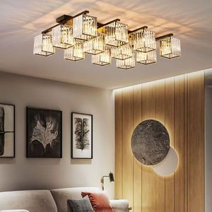 ห้องนั่งเล่นโคมระย้าขนาดใหญ่บันไดดูเพล็กซ์อพาร์ทเมนต์วิลล่าแบบหมุนได้สำหรับโคมระย้าบันไดยาว - Product Image 1