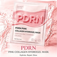 Masque facial en hydrogel OEM pour une peau de verre, soin de nuit profond, au bio-collagène, peptide rose, ADN de saumon et PDRN