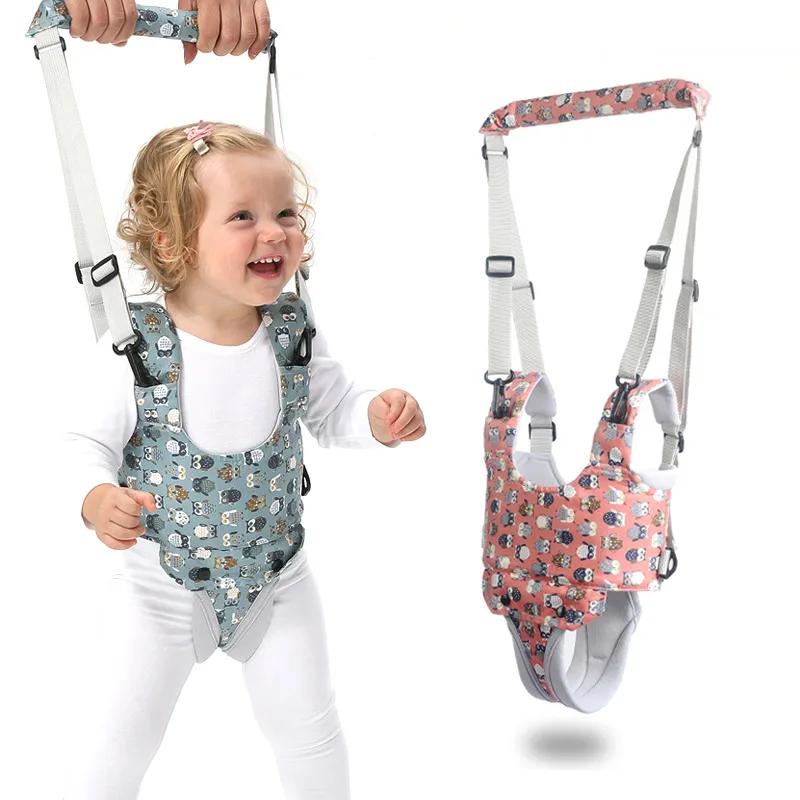 New Baby Walker Toddler Carrier Đi Bộ Khai Thác Trợ Lý Trẻ Em Đi Bộ Dây Đeo Trẻ Sơ Sinh Học Đi Bộ Đai Bé An Toàn Reins