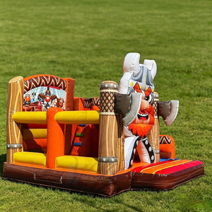 Castillo Inflable Comercial Grande con Tobogán y Zona de Salto - Product Image 2