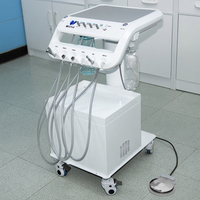 Unités de turbine dentaire mobiles, chariots de livraison pour dentistes, compresseur d'air silencieux