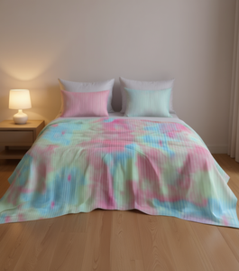 Copriletto stampato Dolado 1,9m x 2,1m in poliestere, decorazione moderna per la casa, lavabile, MT32 - Product Image 2