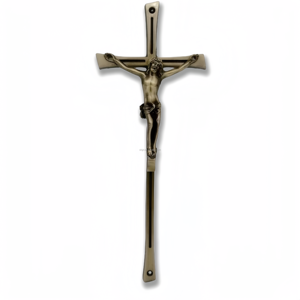 Prezzi di Fabbrica Forniture Funerarie Accessori Ferramenta per Cofani Stile Europeo Croce in Plastica per Cassa da Morto JingYue Tong PJ-04 14cm - Product Image 3