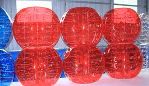 Pelota de burbuja de parachoques de TPU colorida para adultos, Bola de parachoques inflable comercial - Product Image 3