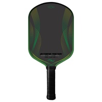 Raket Pickleball Anak-Anak Serat Karbon T700, Permukaan Gesekan Disetujui USA, Inti Polimer Sarang Lebah, Tahan Benturan Tinggi 16mm