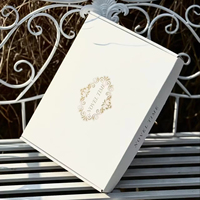 Cajas de Embalaje Blancas Personalizadas con Logotipo Dorado, Cajas de Envío de Cartón Corrugado Plegables, Cajas de Embalaje para Ropa