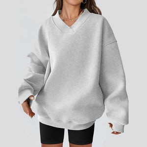 Pullover da <span class=keywords><strong>donna</strong></span> di alta qualità maglione oversize felpa <span class=keywords><strong>sostenibile</strong></span> traspirante <span class=keywords><strong>abbigliamento</strong></span> a maglia - Product Image 2