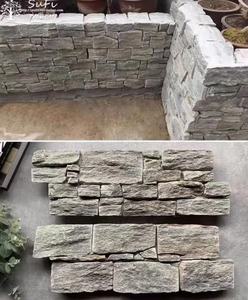 Revêtement mural <span class=keywords><strong>extérieur</strong></span> en composite naturel fabriqué Pierre de culture en <span class=keywords><strong>ardoise</strong></span> - Product Image 6