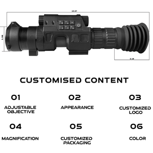กล้องเล็งกลางคืน TYPHON 3-18X พร้อม Eyecup ขยายได้ ไฟอินฟ<span class=keywords><strong>ร</strong></span>าเ<span class=keywords><strong>ร</strong></span>ด 850nm <span class=keywords><strong>ร</strong></span>ะบบออพติคส์ HD กันน้ำ/กันก<span class=keywords><strong>ร</strong></span>ะแทก สำหรับล่าสัตว์กลางแจ้ง <span class=keywords><strong>ร</strong></span>ะยะไกล - Product Image 5