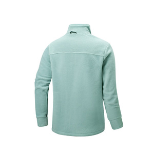 Factory Direct Sale Long Sleeve Winter <strong>Micro</strong> Polar <strong>Fleece</strong> for <strong>Man</strong> Outdoor Polar <strong>Fleece</strong> Jacket - Product Image 4