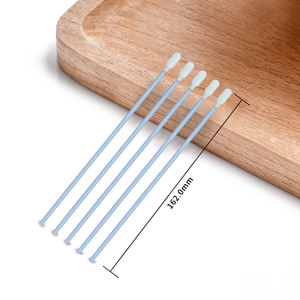 Phòng thí nghiệm phòng thí nghiệm y tế vô trùng oropharengeal kiểm tra lấy mẫu Dacron tip Polyester đan tăm bông dính cho vi khuẩn bề mặt - Product Image 6