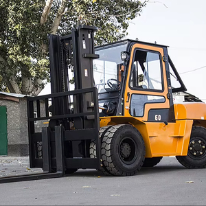 Carretilla elevadora diésel <span class=keywords><strong>CPCD60</strong></span> de 6 toneladas con precio competitivo de marca HELI de alta calidad - Product Image 1