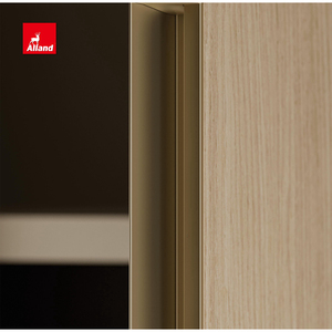 Allandgroup <strong>Slim</strong> Modular Custom Storage Solution for Compact Spaces <strong>Wardrobe</strong> with Elegant Wood Grain Finishes Design - Product Image 6