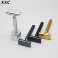 Rasoir de sécurité de précision CNC OEM/ODM 2026 en alliage d'aluminium à double tranchant, rasoir manuel pour hommes et femmes, usage corporel et bikini