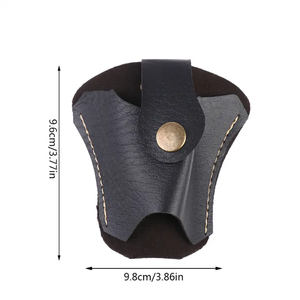Jagd PU Leder Sling shot Bag Sling shot Ledertasche Sling shot Schutzhülle Einfache Outdoor Jagd zubehör Taillen tasche - Product Image 3
