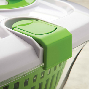 Centrifuga per <span class=keywords><strong>Insalata</strong></span> Manuale da Cucina, Ecologica, in Plastica Pieghevole, Capacità 5.0L, Lavabile in Lavastoviglie - Product Image 5