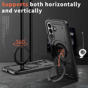 Custodia Magnetica per Samsung Galaxy A57 con Anello Girevole a 360 Gradi, Protezione Robusta Anti-Caduta per A37 A27 A17 A56 A36 A26 - Product Image 6