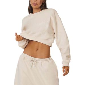 Sweat-shirt à capuche pour femme de haute qualité personnalisé, couleur unie, ample, décontracté, sport, confortable, en polaire, sweat-shirt à capuche pour femme - Product Image 2