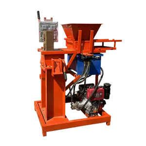 Kenya için dizel motor bloğu tuğla makinesi