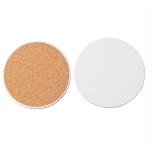 Sous-verres en céramique de Quanzhou, ronds, imprimés UV, surface lisse, sous-verres promotionnels avec motifs colorés pour la maison et la voiture - Product Image 2