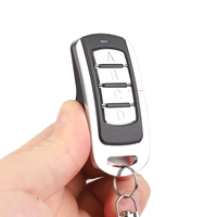 Télécommandes universelles à 4 boutons en métal Copie Clonage Duplicateur Copieur Master Remote 433 MHz Gate Garage Remote Control